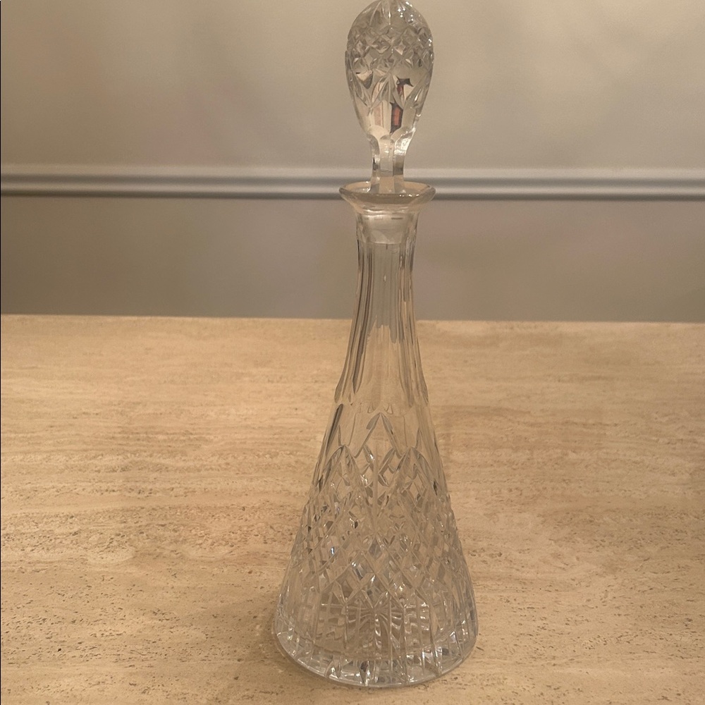 Vintage Crystal Decanter - Never Used